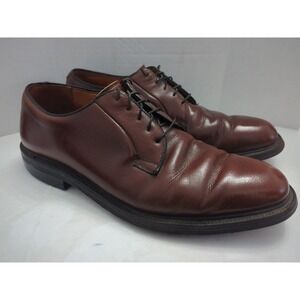 Allen Edmonds? Oxford Dress Shoes Brown Leather Sz 10.5 Goodyear Wingfoot READ